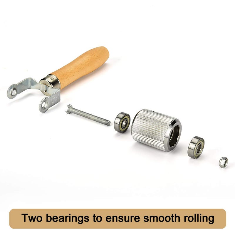 NORSMIC Car Sound Deadening Roller (2PCS, Width: 1.69in & 0.24in), Extremely Smooth Sound Insulation Roller Metal, Noise Deadening Car Sound Insulation Tool - Image 4